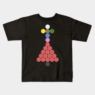 Snooker balls Kids T-Shirt